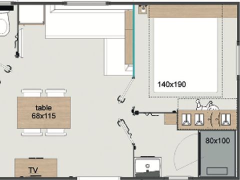 MOBILHOME 12 personnes - Le Coin des Copains - 2 mobil homes Loggia Bay (possibilité de louer un PA en supplément)