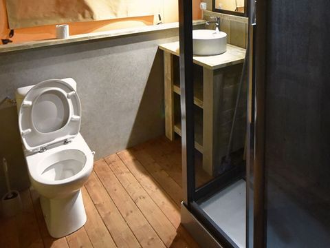 TENTE TOILE ET BOIS 5 personnes - Tente Glamping 2 -