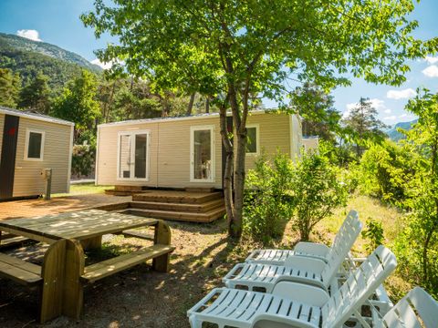 MOBILHOME 4 personnes - Mobil homes Le coin des copains - prix pour 4 personnes, possible jusqu'à 12
