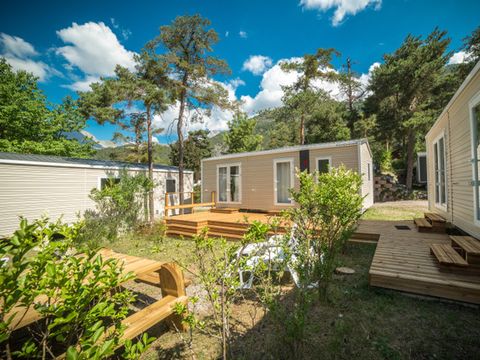 MOBILHOME 4 personnes - Mobil homes Le coin des copains - prix pour 4 personnes, possible jusqu'à 12