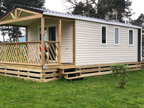 MOBILHOME 4 personnes - Premium 25 m² dont Terrasse couverte- 2 chambres +TV + Lave-vaisselle + BBQ