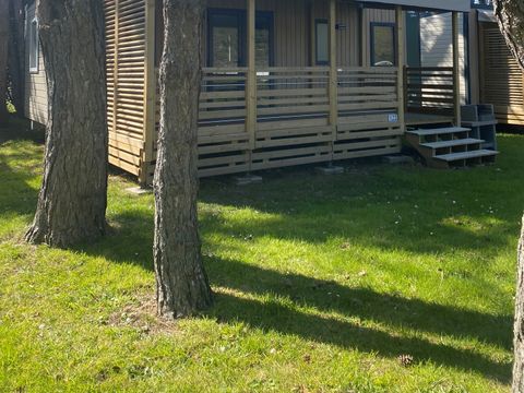 MOBILHOME 6 personnes - Homeflower Premium 3 chambres avec terrasse couverte + Lave Vaisselle