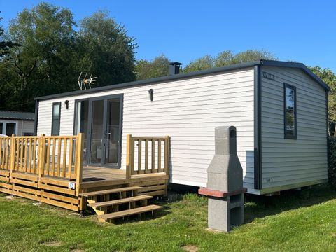 MOBILHOME 6 personnes - 35m² Premium (3ch-6pers) + Terrasse + TV + LV