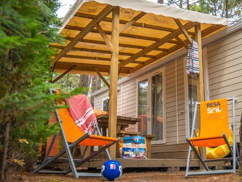 MOBILHOME 6 personnes - Cosy - 2 chambres - TV