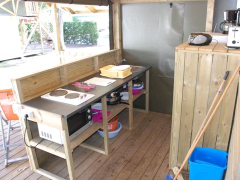 TENTE 6 personnes - ECOLODGE - 3 chambres