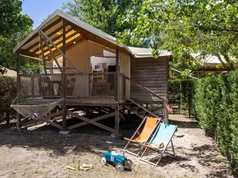 Tente 5 personnes - Cabane | 2 Ch. | 4/5 Pers. | TV