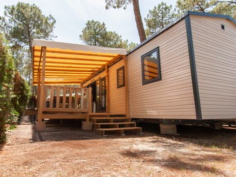 Mobilhome 8 personnes - Mobil-home | Premium Azure | 3 Ch. | 6/8 Pers. | Terrasse surélevée | TV