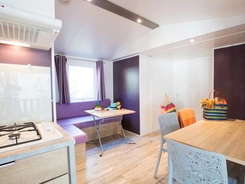 Mobilhome 8 personnes - Mobil-home | Premium Azure | 3 Ch. | 6/8 Pers. | Terrasse surélevée | TV