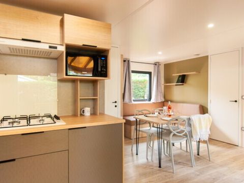 Mobilhome 6 personnes - Mobil-home | Comfort XL | 2 Ch. | 4/6 Pers. | Terrasse surélevée | TV