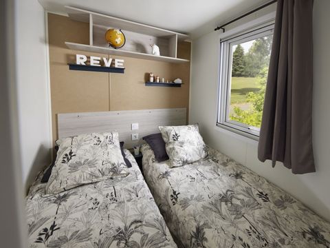 MOBILHOME 6 personnes - Mobil-home | Premium Azure | 3 Ch. | 6 Pers. | Terrasse surélevée | TV