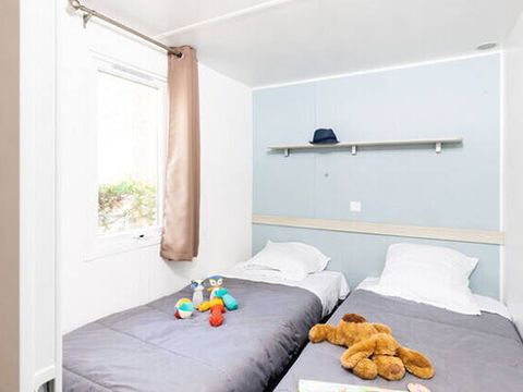 Bungalow 6 personnes - Mobil-home | Classic | 2 Ch. | 4/6 Pers. | Terrasse surélevée | TV