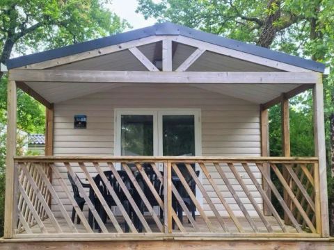 MOBILHOME 6 personnes - Mobil Home Aqua 2ch 4/6pers Terrasse BAY TV