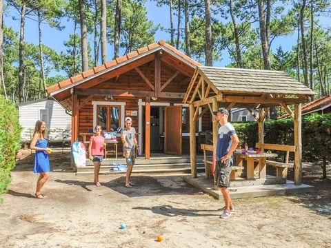 CHALET 5 personnes - BOIS - 2 chambres