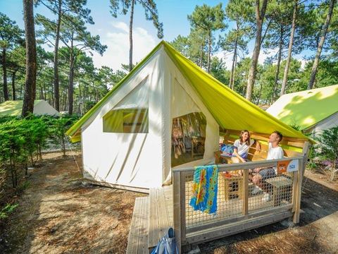 TENTE 4 personnes - ECO - 2 chambres (sans sanitaires)