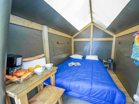 TENTE TOILE ET BOIS 2 personnes - DUO (sans sanitaires)