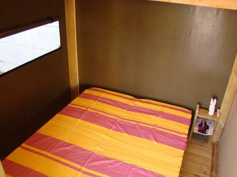 TENTE TOILE ET BOIS 4 personnes - Safari, sans sanitaires