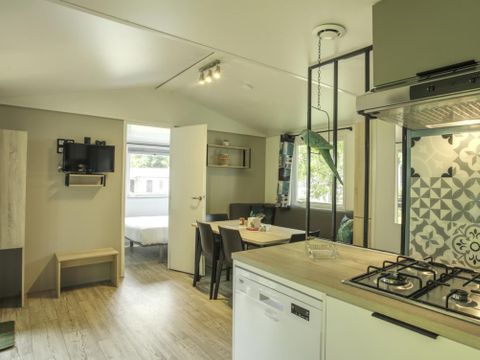 MOBILHOME 6 personnes - Cottage Atlantique 3 chambres + 2 salles de bain 40m² + Spa