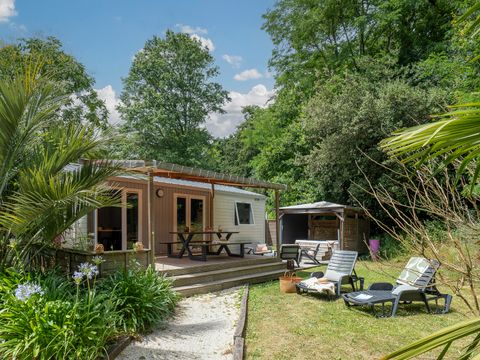 Mobilhome 6 personnes - Cottage Atlantique - 3 chambres - 2 salles de bain 40m² - Spa