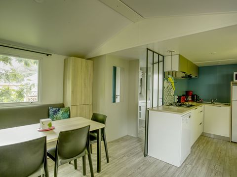MOBILHOME 6 personnes - Cottage Atlantique 3 chambres + 2 salles de bain 40m² + Spa