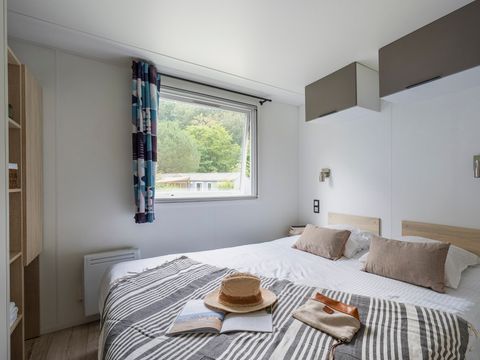 Mobilhome 6 personnes - Cottage Atlantique - 3 chambres - 2 salles de bain 40m² - Spa