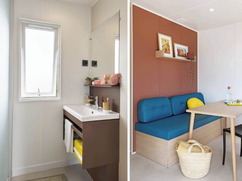 MOBILHOME 2 personnes - Cottage Berlingot 1 chambre 22 m²