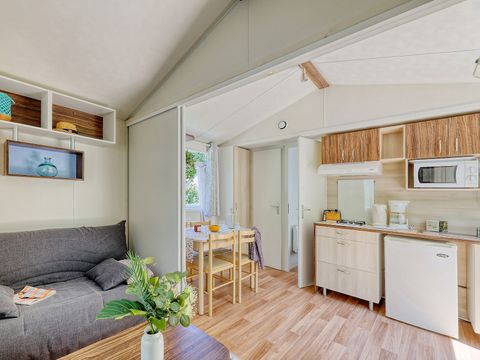 MOBILHOME 2 personnes - Cottage Berlingot 1 chambre 22 m²