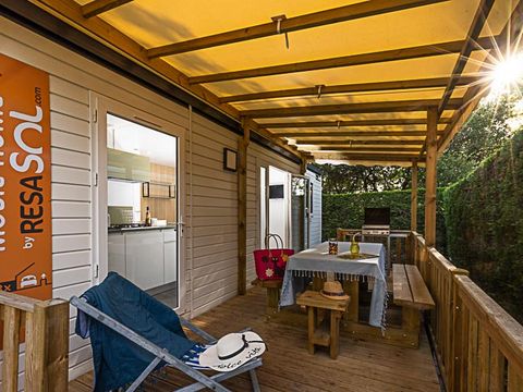 Mobilhome 8 personnes - Résasol - 3 chambres (animaux admis)