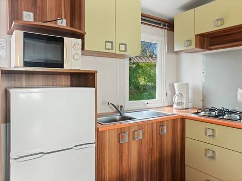 BUNGALOW 6 personnes - Mobil-home | Classic | 3 Ch. | 6 Pers. | Terrasse surélevée non couverte