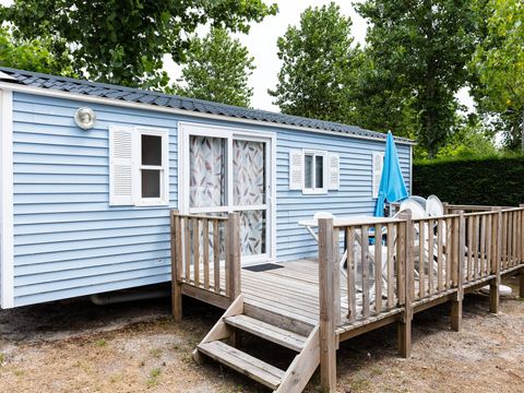 Bungalow 6 personnes - Mobil-home | Classic | 3 Ch. | 6 Pers. | Terrasse surélevée non couverte