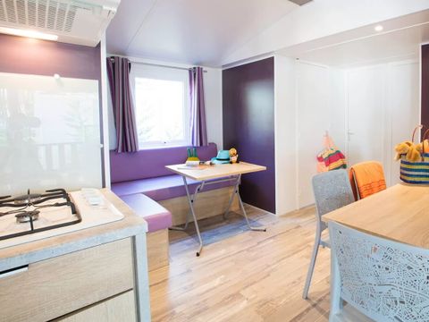 Mobilhome 8 personnes - Mobil-home | Premium Azure | 3 Ch. | 6/8 Pers. | Terrasse surélevée | TV