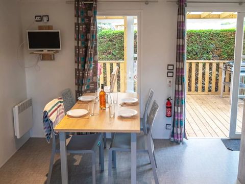Mobilhome 8 personnes - Mobil-home | Premium Azure | 3 Ch. | 6/8 Pers. | Terrasse surélevée | TV