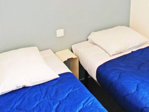 Bungalow 6 personnes - Mobil-home | Comfort | 2 Ch. | 4/6 Pers. | Terrasse surélevée | TV