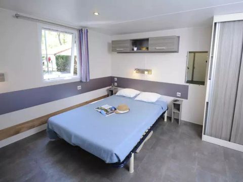MOBILHOME 6 personnes - Mobil-home | Comfort | 2 Ch. | 4/6 Pers. | Terrasse surélevée | Clim. | TV