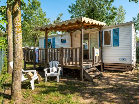 Mobilhome 6 personnes - Mobil-home | Classic | 3 Ch. | 4/6 Pers. | Terrasse surélevée | Clim.