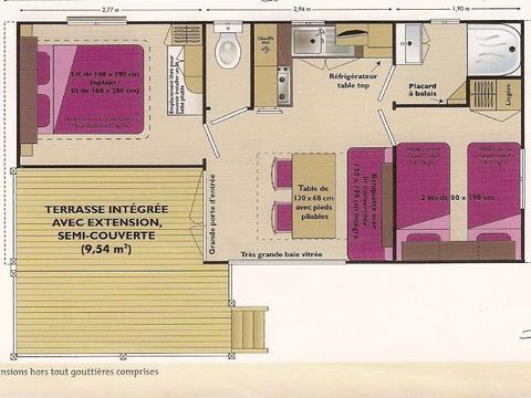 MOBILHOME 4 personnes - IRM LOGGIA