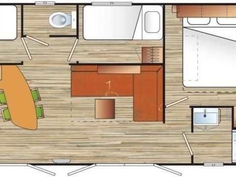 MOBILHOME 5 personnes - IRM VISIO