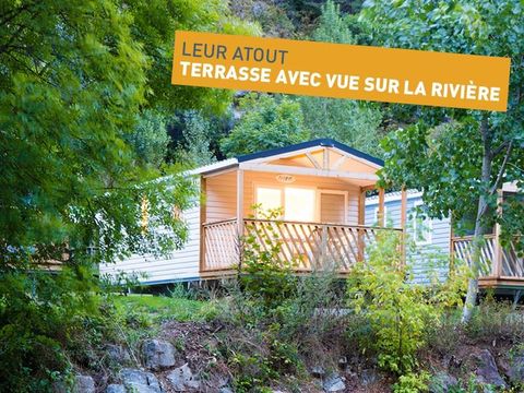 Mobilhome 4 personnes - Loggia Bay (2 chambres) climatisé, TV, wifi inclus