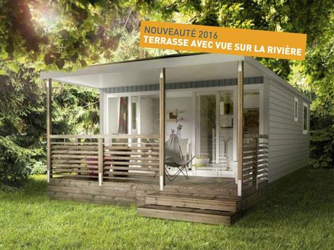 Mobilhome 4 personnes - Louisiane Méditerranée (2 chambres) climatisé, TV, wifi inclus