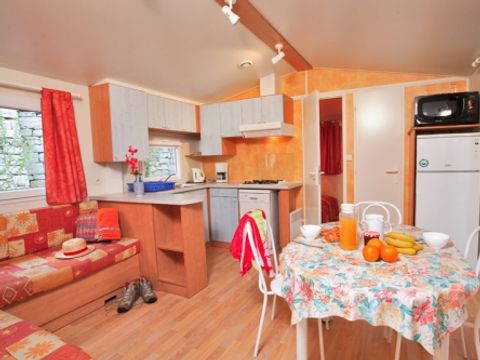 Mobilhome 4 personnes - Louisiane Flores - 2 chambres - TV - Wifi inclus