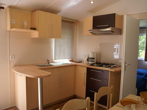 Mobilhome 4 personnes - Super Mercure (2 chambres) climatisé, TV, wifi inclus