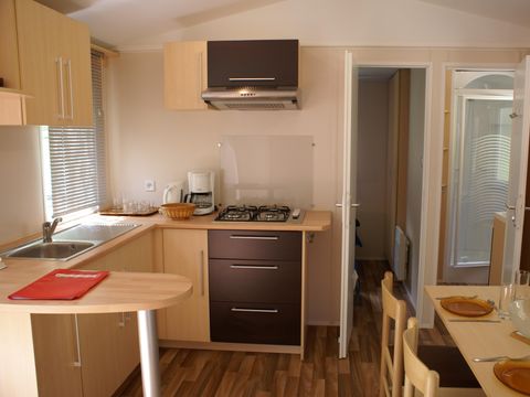 Mobilhome 4 personnes - Super Mercure (2 chambres) climatisé, TV, wifi inclus