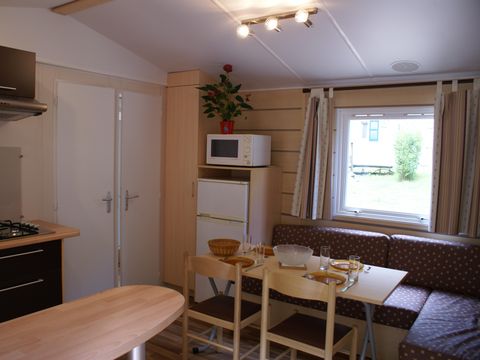 Mobilhome 4 personnes - Super Mercure (2 chambres) climatisé, TV, wifi inclus