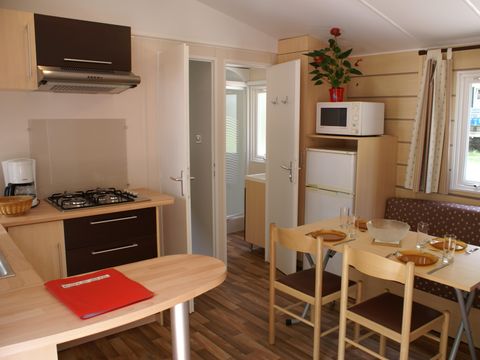Mobilhome 4 personnes - Super Mercure (2 chambres) climatisé, TV, wifi inclus
