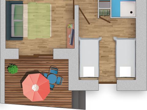 MAISON 4 personnes - CONFORT + TV