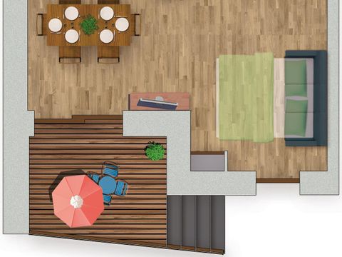 MAISON 5 personnes - PRIVILEGE