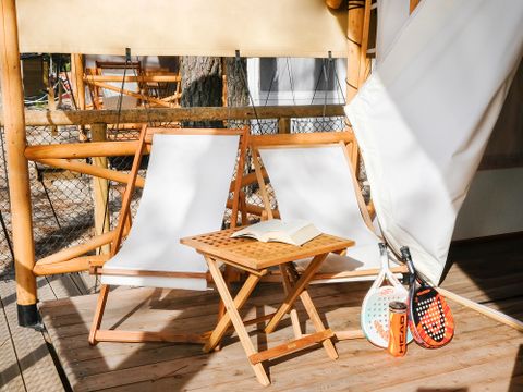 BUNGALOW TOILÉ 4 personnes - GLAMPING LUXURY FAMILY 4Pers