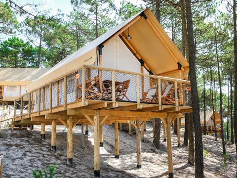 BUNGALOW TOILÉ 4 personnes - GLAMPING LUXURY FAMILY 4Pers