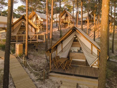 BUNGALOW TOILÉ 4 personnes - GLAMPING LUXURY FAMILY 4Pers