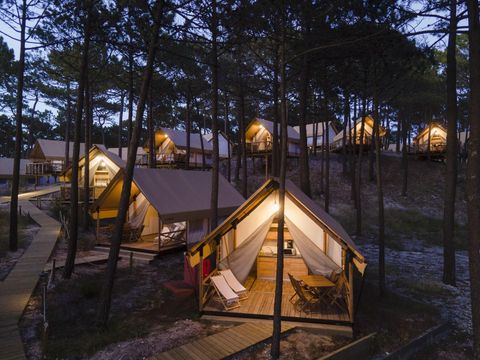 BUNGALOW TOILÉ 6 personnes - GLAMPING LUXURY FAMILY +
