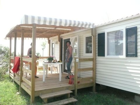 MOBILHOME 6 personnes - FAMILY 3 CHAMBRES